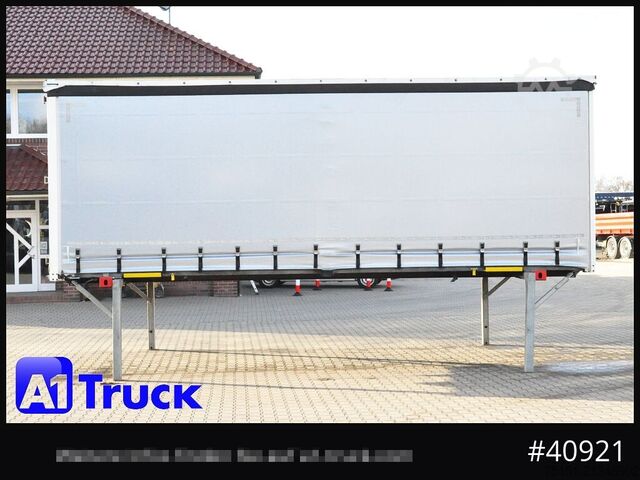 Izmjenjivo sandučno vozilo sa ravnom platformom i ceradom WECON WPR 745, verzinkt, 2520  innen, Code XL, neue Plane