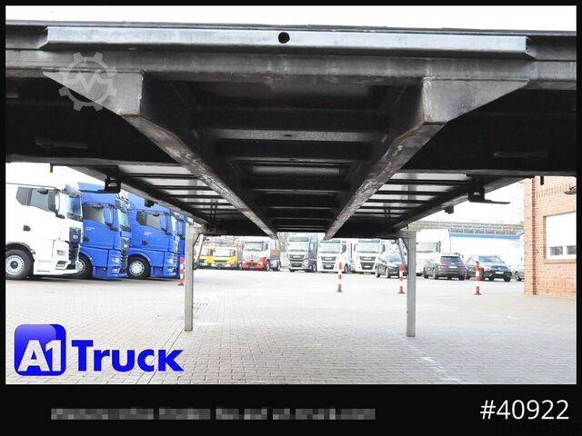 Izmjenjivo sandučno vozilo sa ravnom platformom i ceradom WECON WPR 745, verzinkt, 2520  innen, Code XL, neue Plane