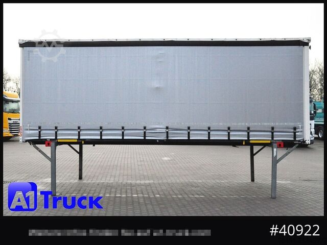 Izmjenjivo sandučno vozilo sa ravnom platformom i ceradom WECON WPR 745, verzinkt, 2520  innen, Code XL, neue Plane