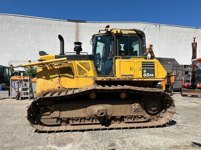 রোড রোলার KOMATSU D 65 PX - 18 **Ketten und Laufwerk NEU**
