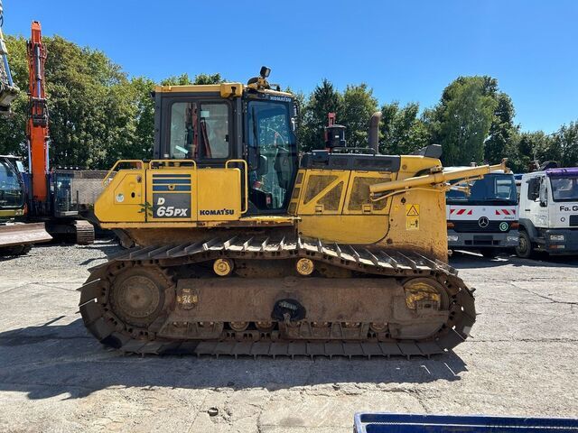 রোড রোলার KOMATSU D 65 PX - 18 **Ketten und Laufwerk NEU**