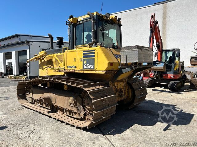 রোড রোলার KOMATSU D 65 PX - 18 **Ketten und Laufwerk NEU**