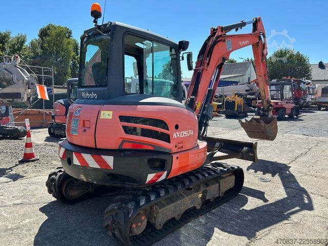 Minikotró KUBOTA KX 057-4 / Klima / **5 x Auf Lager**