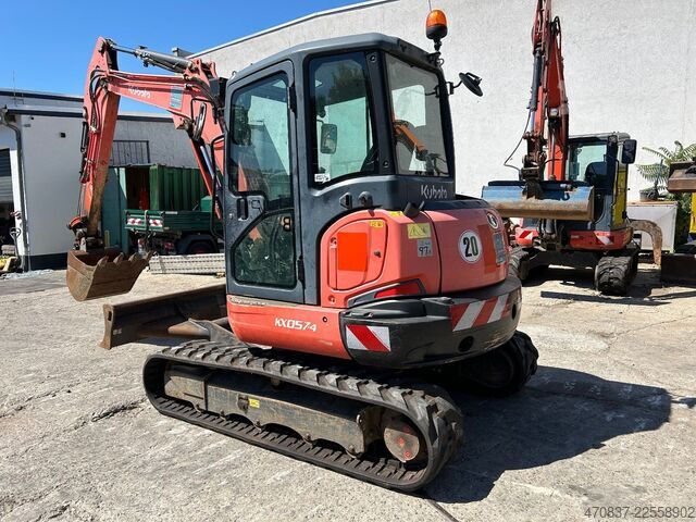 Minikotró KUBOTA KX 057-4 / Klima / **5 x Auf Lager**