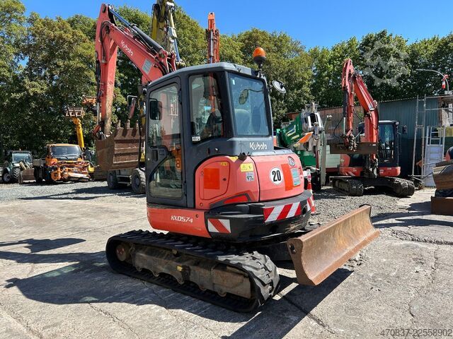 Minikotró KUBOTA KX 057-4 / Klima / **5 x Auf Lager**