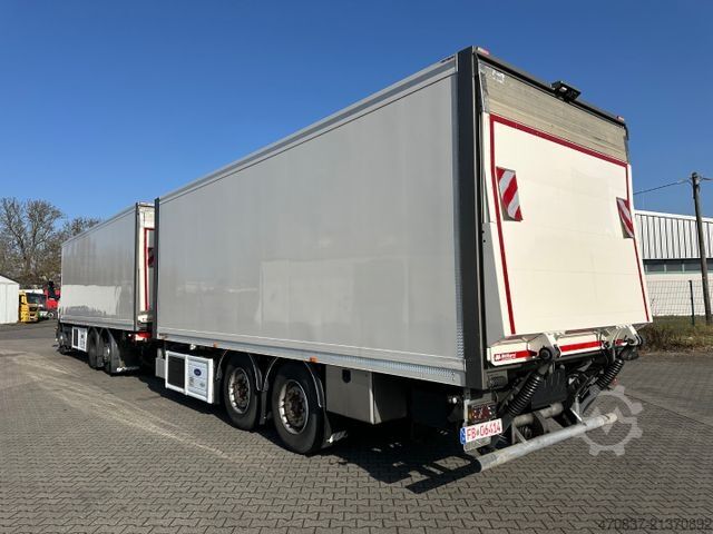 شاحنة مبردة SCANIA P 410 / Carrier 1150 MT / Durchlader / LBW