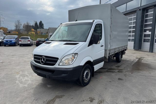 Furgão cortina de lona MERCEDES-BENZ Sprinter 316 Hebebühne