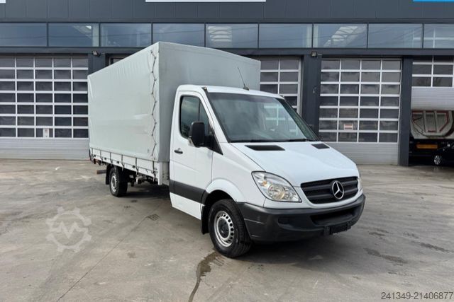 Furgão cortina de lona MERCEDES-BENZ Sprinter 316 Hebebühne