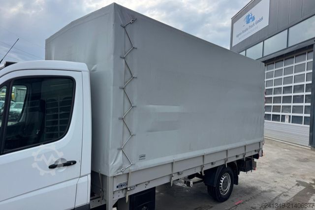 Furgão cortina de lona MERCEDES-BENZ Sprinter 316 Hebebühne