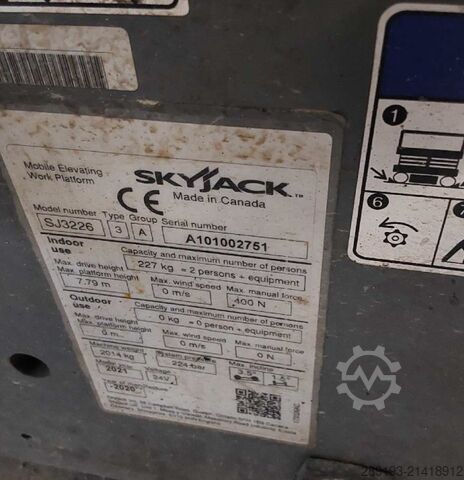 رافعة مقصية Skyjack SJ III 3226 Elektro 9,90 m