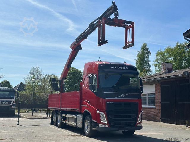 Grúa montada en camión VOLVO FH460 6x2 Baustoff Palfinger Zange