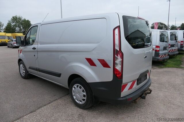 Xe van thùng kín ford Transit Custom 330 L1H1 Klima Flügeltür Tempomat AHK Werkstatteinbauten COC