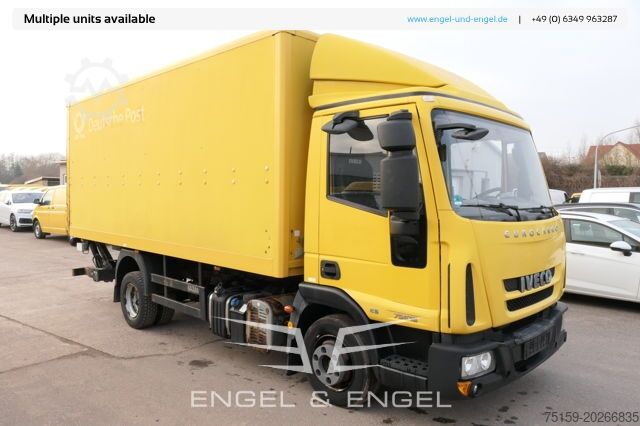 وان جعبه‌ای iveco EuroCargo ML 75 E 16 P LBW LUFT AUTOMATIK COC EURO-5 Koffer-Innenlänge 5,5m