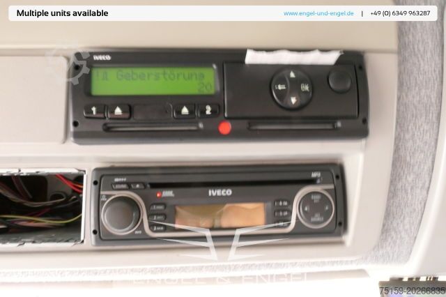 وان جعبه‌ای iveco EuroCargo ML 75 E 16 P LBW LUFT AUTOMATIK COC EURO-5 Koffer-Innenlänge 5,5m