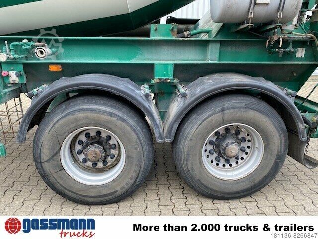 Pabrik pencampur beton bergerak Liebherr LIEBHERR Betonmischer ca. 10m³, 6x Vorhanden!