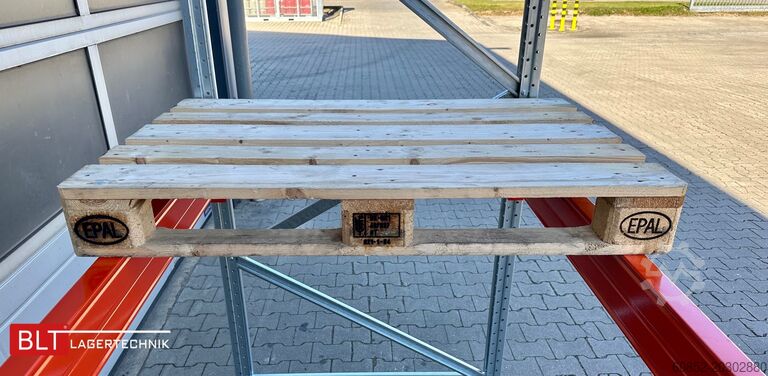 Надміцна полиця ca.14 lfm. Palettenregale H: 250cm Fachlast: 3000 kg , 45 Palettenplätze
