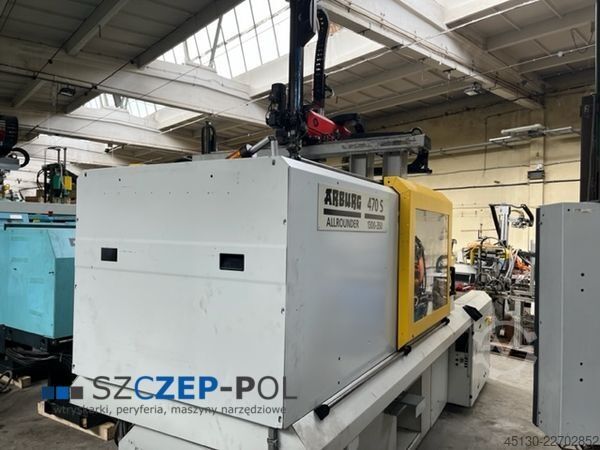 Vstrekovací stroj Arburg 470S 1300-350