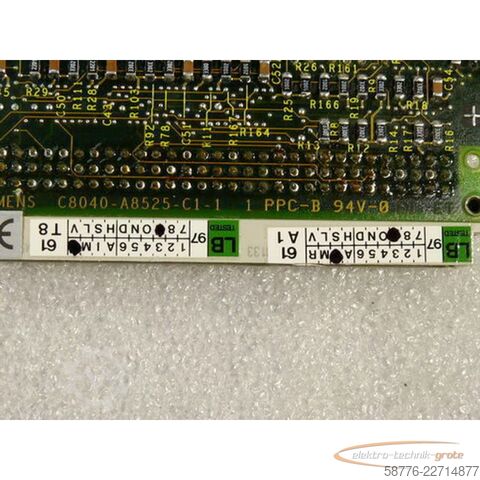 Στοιχείο Siemens Sicomp SMP16-C0M200 Sinec L2 Interface 6AR1303-0EA00-0AA0