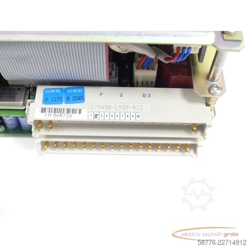 Component Siemens Simatic S5 CP580 6ES5580-3UA12 Baugruppe Version 1