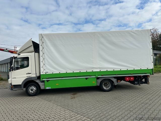Aizkaru sānu furgons MERCEDES-BENZ Atego 818 / LBW / Klima