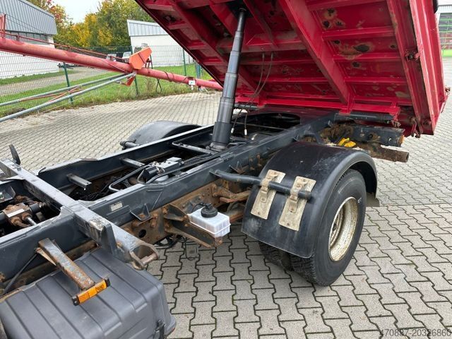 Xe tải ben 3 chiều IVECO ML 80E 22  K/ Fassi F 70 + Funk / Meiller