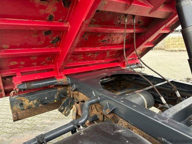 Xe tải ben 3 chiều IVECO ML 80E 22  K/ Fassi F 70 + Funk / Meiller