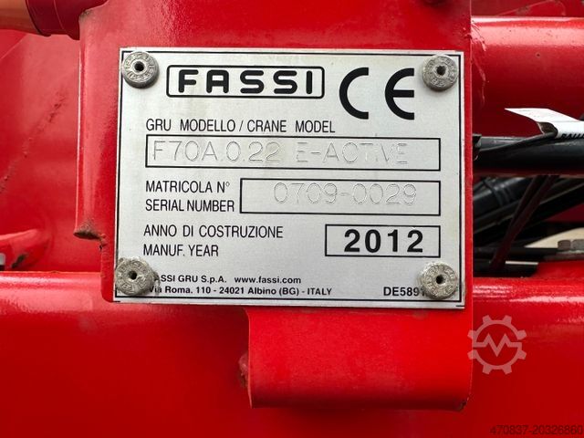 Xe tải ben 3 chiều IVECO ML 80E 22  K/ Fassi F 70 + Funk / Meiller