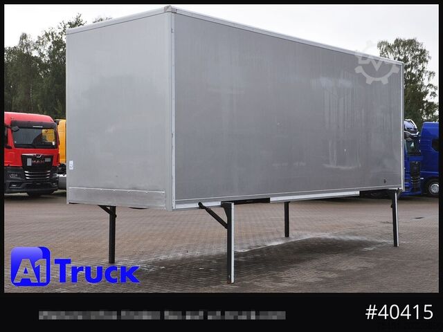 هيكل قابل للتبديل مع بناء صندوقي SOMMER Koffer 7,15, Plywood, silber, 2710mm Innenhöhe