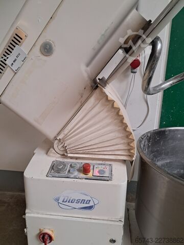 स्पाइरल मिक्सर मोबाइल मिक्सिंग बाउल के साथ Diosna SP 180 AD