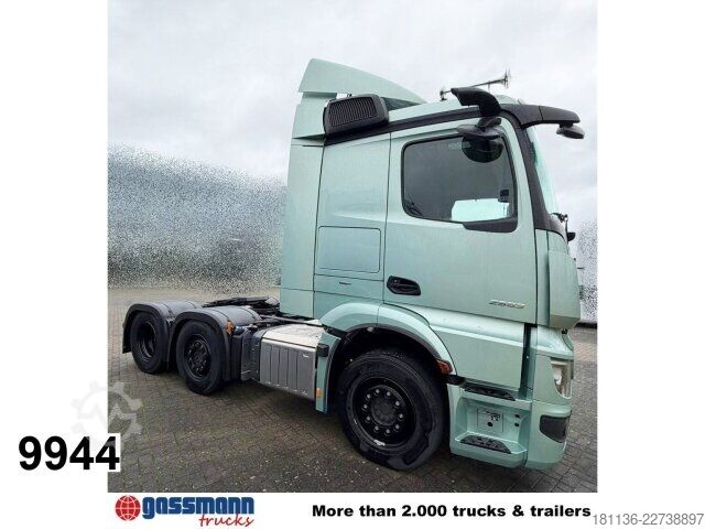 واحد کشنده استاندارد Mercedes-Benz Actros 2553 LS 6x2-4, Kli-Ret-Standhzg