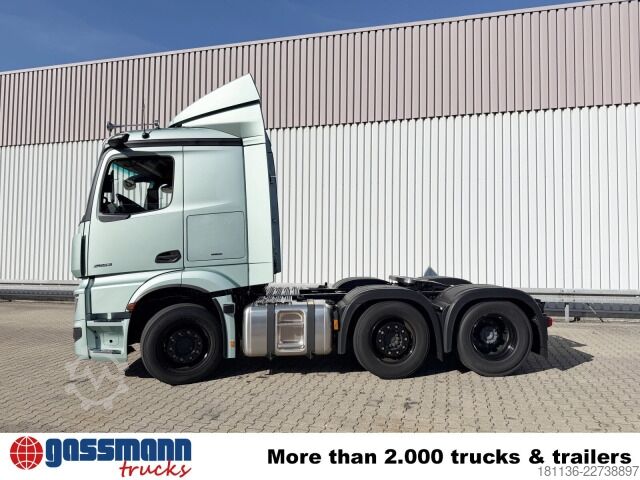 Tractor estándar Mercedes-Benz Actros 2553 LS 6x2/4, Retarder, MirrorCam,