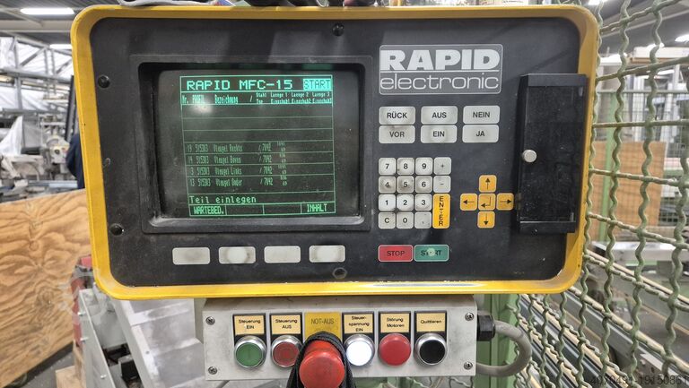 Centro di taglio e lavorazione RAPID Maschinenbau OPTIMA VI + SBC