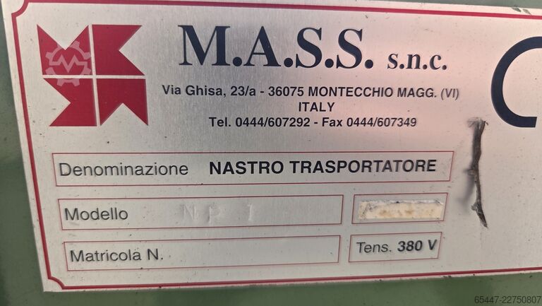 Tračni transporter M.A.S.S. NP1 150x24 M.A.S.S NP1 150x24