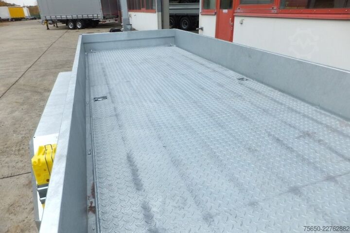 Remolque de plataforma baja Möslein TT 11-E6x2  Tieflader für Fräsen breiten Rampen, Neu