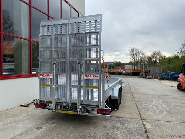 Remolque de plataforma baja Möslein TT 11-E6x2 hydr. Rampen  Tieflader für Fräsen breiten hydraulischen Rampen, Neu