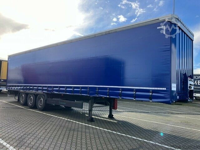 Отворено полуремарке с брезент Krone Profi Liner SDP 27 eLB4-CS