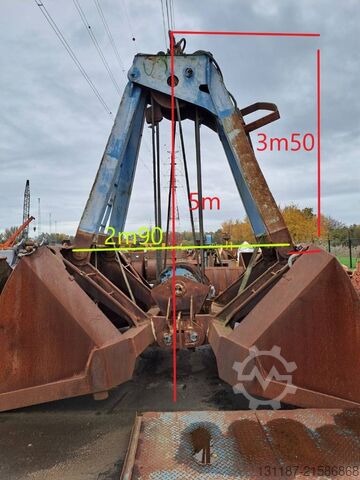 Máquina de carga e descarga  Verstegen 11M³ Clamshell Grab