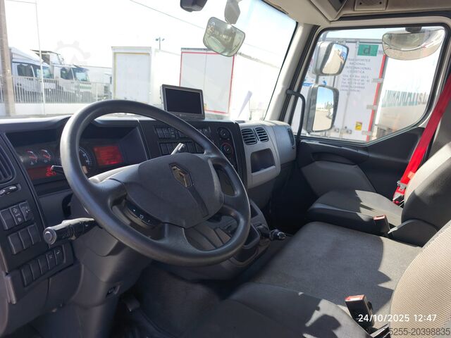Kamion me shtrat të sheshtë me tendë RENAULT 16.280 D EURO 6