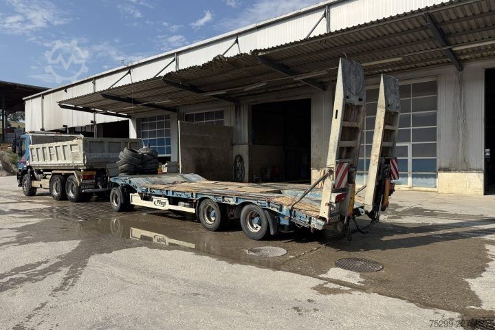 Remolque de plataforma baja Fliegl DTS 360