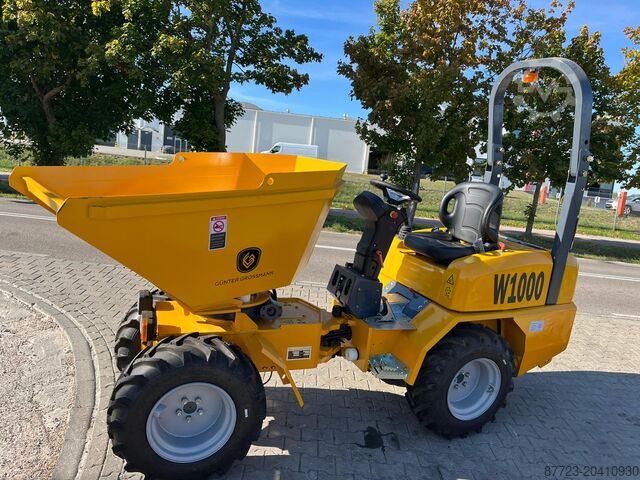 Dump trak artikulasi Kiepwagen W1000