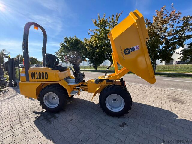 Dump trak artikulasi Kiepwagen W1000