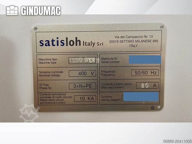 Obrábacie stroje SATISLOH 1200 DLX-2