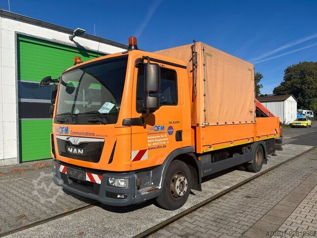 Pick-up pakettiauto MAN TGL 8.220 / Palfinger PK 7001 + Funk / EURO 6