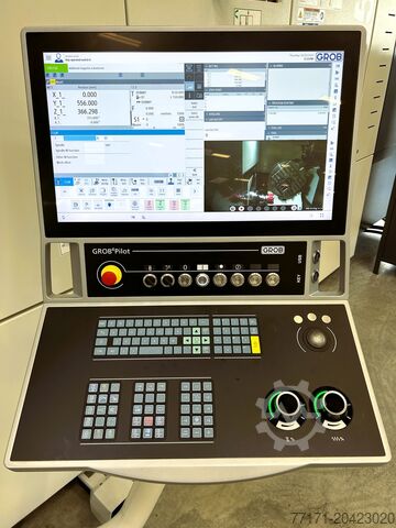 5-axis universal machining center GROB G350