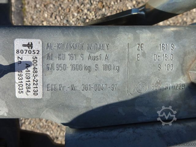 Avoperävaunu HUMBAUR HUK 152715