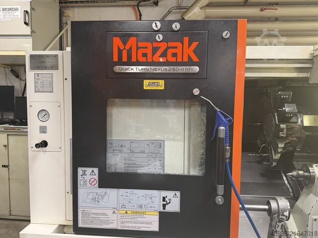 CNC τόρνος με άξονα Y MAZAK QTN 250 MY Mazak 
