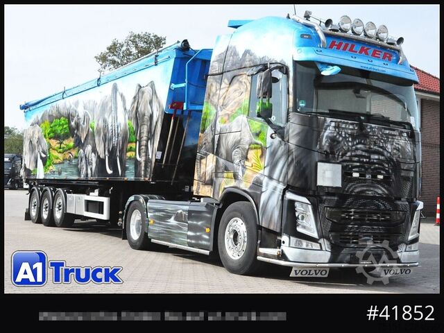 Standaard trekker VOLVO FH 500 XL, Hydraulik Navi, Leder, Standklima Airbrush, Show Truck