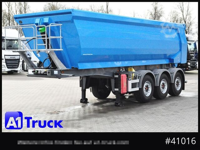 Kippers oplegger WIELTON Euromix ca 27m³  Stahl, Lift  SAF, unused