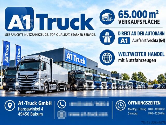 Wissellaadbak vrachtwagen IVECO AS260SY-46 BDF LNG LBW Lenkachse Steering