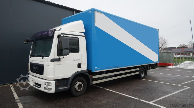 Koffer MAN TGL 12.220 closed box truck